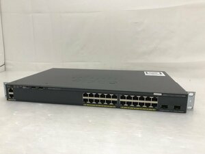 1週間保証 CISCO Catalyst 2960-X Series WS-C2960X-24TD-L T009365