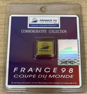 【新品未使用】ワールドカップ フランス1998 限定品 ピンバッチ n175