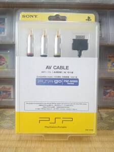 PSP Go PSP-N1000 series AV Cable (NEW) 新品未開封　激レア 