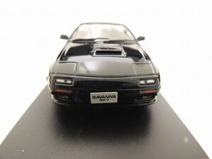 【美品/1円～】KYOSHO 京商 1/43 MAZDA マツダ SAVANNA RX-7 FC3S Infini Shade Green NO.03303GR/60サイズ