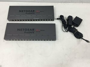 NETGEAR Prosafe Plus Switch 16Port Gigabit Switch GS116Ev2 中古品　２個セット　（管２A7－N11）