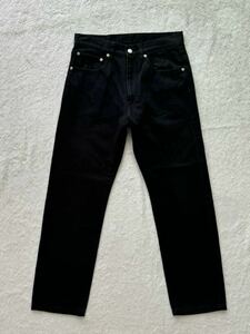 GOODENOUGH size32 ブラック ツイルパンツ チノパン メンズ 黒 初期 1990 Lot7202 NET WT 75FI グッドイナフ フラグメント 藤原ヒロシ