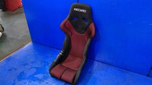 RECARO レカロ RS-G 運転席用 フルバケット フルバケ シート ワインレッド/ブラック H21年 アクセラ BL3FW から外し