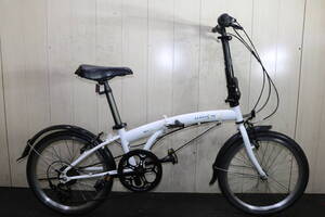 人気美品！DAHON SUV D7 AIRLESS 20インチ hi-ten シマノ7速 折り畳み自転車