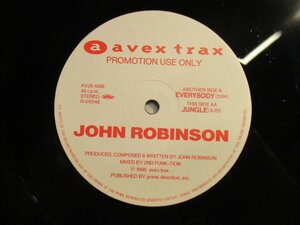 John Robinson / Everybody *国内盤プロモ12 (CL 1)