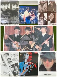 1★☆現状渡し/THE BEATLES/ビートルズ ポスター 7枚セット/THE BEATLES1965/John Lennon/TOSHIBA EMI ☆★