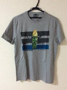 ◆新品未使用・即決即発・送料無料◆ EMPORIO ARMANI メンズ Tシャツ グレー