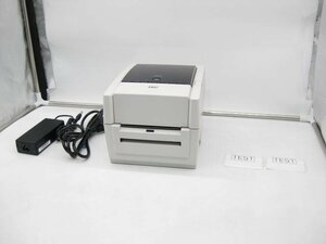 ◇TEC/東芝テック◇バーコードラベルプリンター◇B-EV4T-TH17-R◇LAN・USB・パラレル・RS-232C◇カッター無◇印字良好◇現状渡し◇T0575