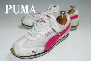 ◆DSC6743◆驚愕の完全売り切り！プーマ◆PUMA/ホワイト/23.5㎝/ロー/口コミ高評価！存在感抜群！王道スニーカー！