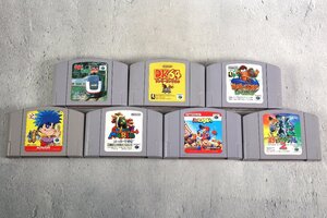 7本セット Nintendo 64 ソフト マリオ ポケモン ファミスタ 等 任天堂 ニンテンドー レトロゲーム