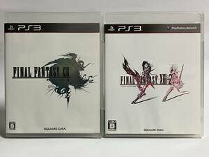 美品 PS3 ファイナルファンタジー13 13-2 セット プレステ3 プレイステーション3