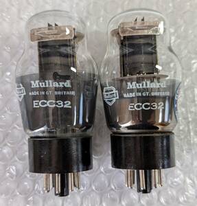 真空管 Mullard ムラード ECC32 2本セット