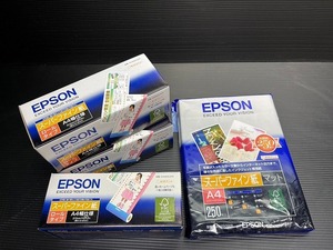 B109★4点セット EPSON エプソン A4 スーパーファイン紙 マット ロールタイプ まとめ売り