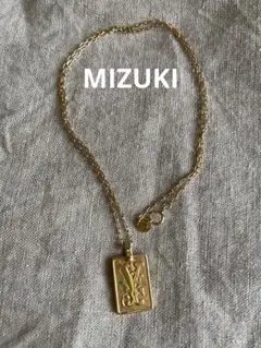 レア❣️MIZUKI  14Kイニシャルペンダント