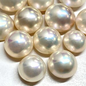 〔マベパールおまとめ〕U 20g/100ct pearl パール 半円真珠 ジュエリー jewelry Pearl 裸石 宝石 ①
