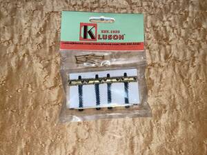 新品 Kluson KVBB70G Gold Vintage Bridge 70s Fender Precision & Jazz Bass クルーソン フェンダー プレべ ジャズ ベースStyle ブリッジ