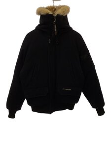 CANADA GOOSE◆ダウンジャケット/M/ウール/BLK/無地/CA 01201