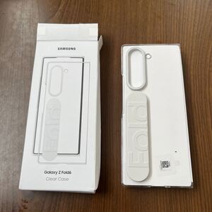 610p3017☆ Galaxy Z Fold6 Clear Case｜クリア｜スマホケース｜Samsung純正 国内正規品｜EF-QF956CTEGJP