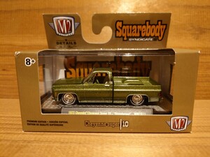 M2 CHEVROLET Cheyenne Super 10 1/64 KUSTOM LOWRIDER C10 C1500 シボレー シャイアン シルバラード トラック ローライダー トラッキン