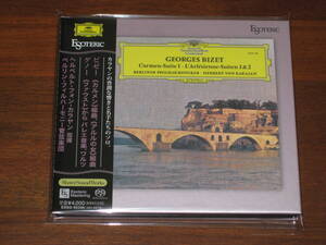 KARAJAN カラヤン/ ビゼー カルメン,アルルの,グノー ファウスト他 ESSG-90296 2024年発売 Esoteric エソテリック社 Hybrid SACD 国内帯有