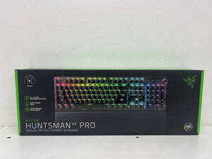 【BF-8766】【1円～】HUNTSMAN V3 PRO ゲーミングキーボード Razer レイザー Mini JP ラピッドトリガー 日本語配列 未開封品