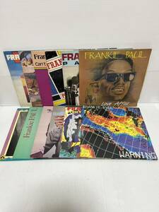 ◇A001◇ LP レコード FRANKIE PAUL フランキー・ポール 12枚まとめて 見本盤 カナダ盤 ジャマイカ盤　US盤 UK盤 STRICTEL REGGAE MUST 他