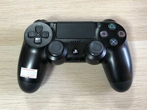 PS4 周辺機器 ワイヤレスコントローラー ジェット ブラック デュアルショック4 CUH-ZCT1J 純正品 【管理 19282】【B】