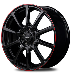 マルカ ホイール ラピッドパフォーマンス ZX10 マツダ MPV LY3P MID 【18×7.5J 5-114.3 INSET38 レッド】 1本単品