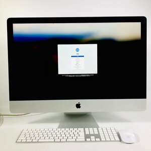 動作確認済み iMac Retina 5K 27インチ (Mid 2020) Core i5 3.3GHz/64GB/SSD 512GB MXWU2J/A