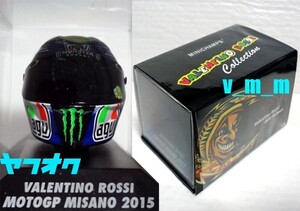 PMA 1/8 MISANO 2015 AGV ヘルメット/MINICHAMPS ミニチャンプス ポールズモデルアート MotoGP バレンティーノ・ロッシ モトGP 46