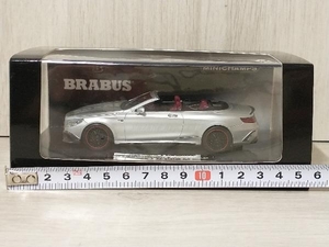 MINICHAMPS 1/43 ブラバス 850 メルセデス ベンツ AMG S 63 Sクラス カブリオレ 2016 (シルバー) ミニチャンプス