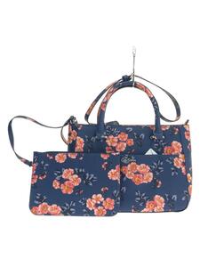 Cath Kidston◆ショルダーバッグ/コットン/NVY/花柄