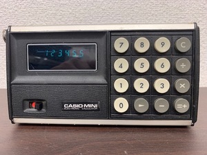 ★希少品 レトロ レア★ 電池操作　確認済み　CASIO カシオ カシオミニ CASIO-MINI 電卓 計算機 電子計算機 昭和レトロ MINI レトロ