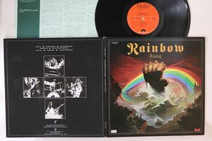 LP Rainbow 虹を翔る覇者 Rising MWF1004 POLYDOR /00400