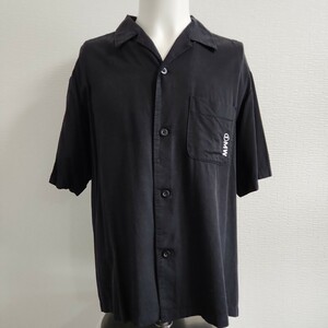 GU × 1MW by SOPH. オープンカラーシャツ　BK　L