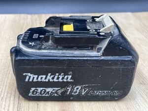 １０　【ジャンク・バッテリーのみ】マキタ　makita　バッテリー　１８Ｖ　ＢＬ１８６０Ｂ