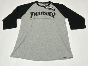 THRASHER スラッシャー 七分袖 Tシャツ Lサイズ 展示未使用品