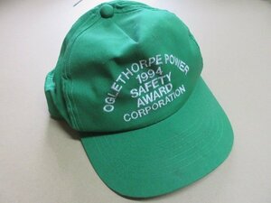 90s vintage 緑　帽子　CAP キャップ　メンズ　オールド　ヴィンテージ　アメカジ　古着　g1056