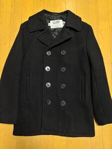 ☆★ピーコート／Schott／ショット／740／36／黒★☆ 