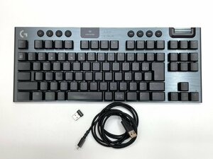 【U63286】Logicool G ゲーミングキーボード テンキーレス ワイヤレス G913 TKL 稼動品 状態良好