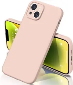 iphone 14 plus ケース ピンク シリコン マット質感