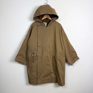 old HAI SPORTING GEAR アーカイブ イッセイミヤケ issey miyake 古着 デザイナーズ コート カーキ モッズコート ベージュ フーディー