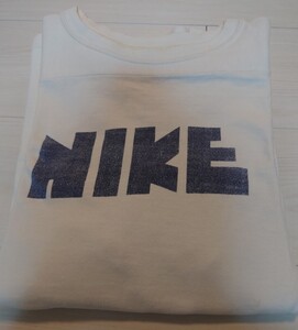 70s Vintage NIKE ゴツナイキ フットボールT M 丸首