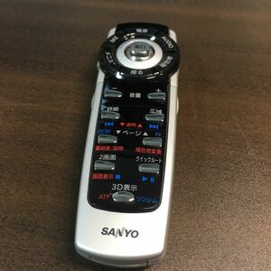 希少美品　日産純正ナビ SANYOリモコン NVP-RDTV1 動作保証有りC