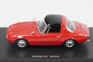 KYOSHO 京商 1/43 TOYOTA トヨタ SPORTS スポーツ 800 レッド 03091R