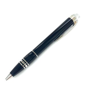 ■ 1円 ～ 正規 中古品 参定5.9万■ モンブラン MONT BLANC ■ スターウォーカー ボールペン ■ ブラック 黒 シルバー 高級 筆記具