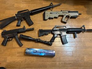 エアガン 電動ガン スコープ mp5k xm177 ジャンク パーツ パーツまとめて m16 東京マルイ 