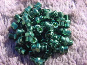 TAG METALS T-1 Hex Pedal Pin 4㎜ Green 新品未使用