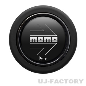 【送料198円】★MOMO ホーンボタン HB-17 (MOMO ARROW MATT BLACK) ホーンリング無し用★正規品/イメージ一新！