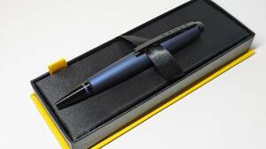 【CROSS】Edge Matte Blue Lacquer Gel Rollerball Pen　エッジマットブルーラッカージェルローラーボールペン